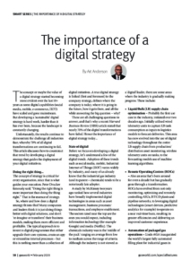 60 Smart Series Article 2 Importance of Digital strategy Jan2020 cover