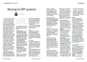 73 Business Series Moving to an ERP cover